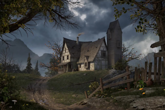 design 3d game environment and levels in 3d unity blender