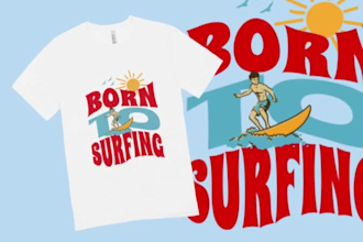 create the best design for your next trip, surfing, camping