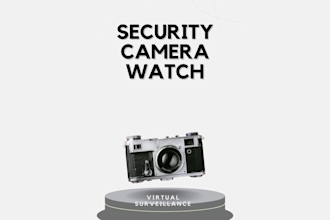 watch your security cameras overnight and weekends