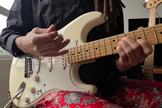 record a guitar part to match and uplift your song