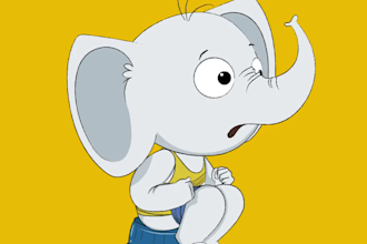 make a 2d cartoon animation video