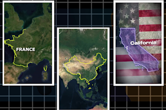 design custom travel route map animations with after effects