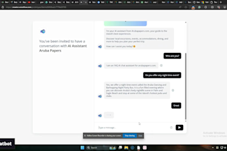 make an ai chatbot system using automation platform