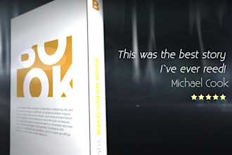 create  modern trailer promotion teaser book video
