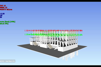 provide you any bim services, revit modeling, structural drawings, mep