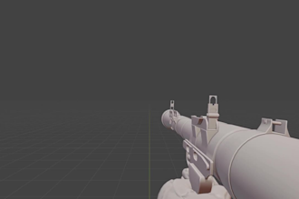 do first person shooter animation