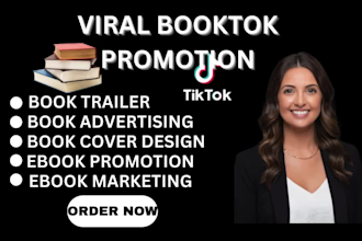 viral tiktok booktok promotion ebook marketing amazon book promotion