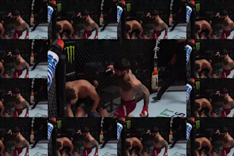 create ufc mma sports video for youtube channel