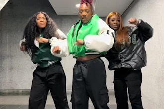 do viral group dance choreography tik tok dance video hip hop, afro dance video