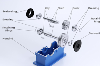 do 3d cad model, engineering drawings for manufacture