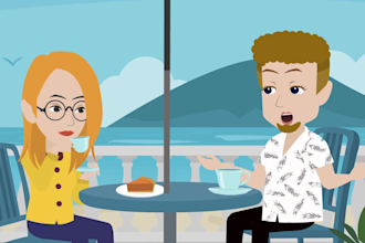 do english short story with vyond software