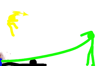 create cartoon character, stick figure, stickman animation, doodle animation