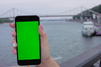 remove green screen and replace background in video or photo