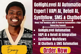 connect gohighlevel vapi ai retell ai synthflow ghl IVR ai  missed call ai agent