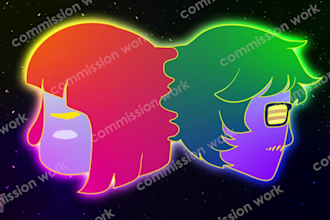 create 2d morphing loops animation for your music video