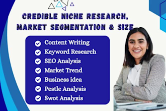 do market research, pricing strategy, size, trend, competitive for startups