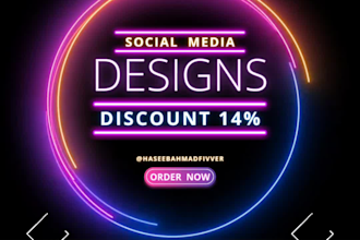 design unique stunning social posts