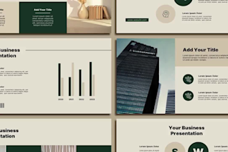 create powerpoint presentation on canva, pitch deck design keynote google slides