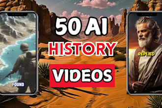 create ai health tiktok youtube videos viral ai history short reels in 24 hours