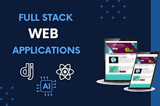 develop fullstack web apps or website