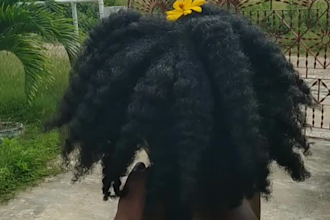 be your 4c hair model