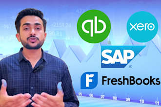 setup catchup cleanup monthly closing payroll bookkeeping in qbo xero zoho wave