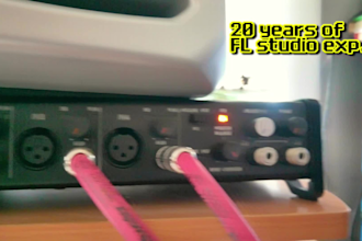 make a beat for your vocal track, with full mix and master