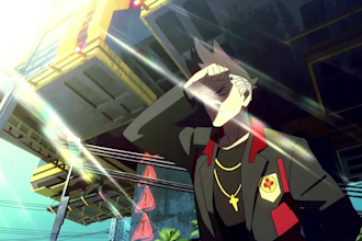2d cartoon music vi deo anime fighting, 2d animation video, animated music video