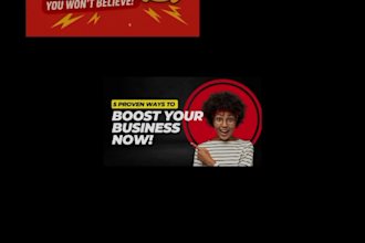 design eye catching youtube and tiktok thumbnails