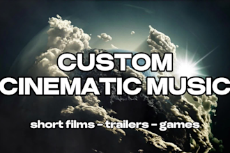 create a cinematic soundtrack for your film, game, or trailer