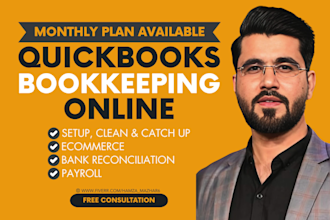 provide expert bookkeeping in quickbooks online