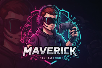 design animated stream overlay, kick, twitch overlay, twitch logo, banner emotes
