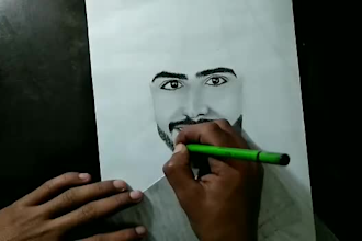 turn your photo into pencil sketch drawing