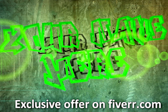 create your name in grafitti letters, free samples