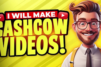 create high quality crypto and finance videos, automated cash cow, cash cow