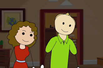 create stickman animation, stick figure, stickman 2d animation and doodle art
