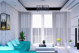 design a modern luxury bathroom with 3d interior design and realistic rendering