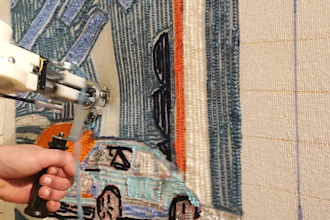 make a custom hand tufted rug with your design