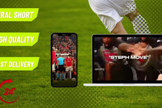 create high quality sports highlights videos