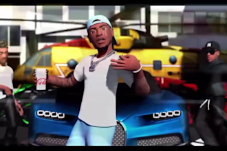 do cartoon music video,3d music cartoon animation, music video