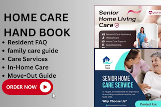 canva home care service move out family care guide resident faq building manual