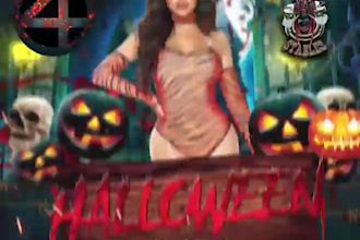 do birthday dj party, halloween flyer party, and nightclub motion event flyers