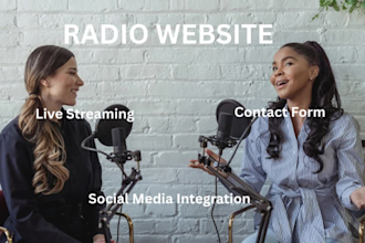 do radio website design