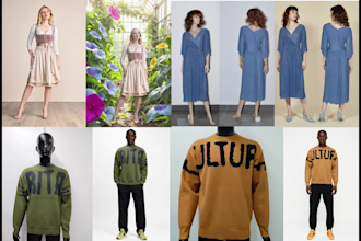 create custom ai models for clothing and other products