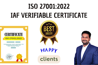 provide iso 27001  certification