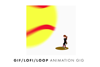 draw lofi streetwear loop animation for music and socials