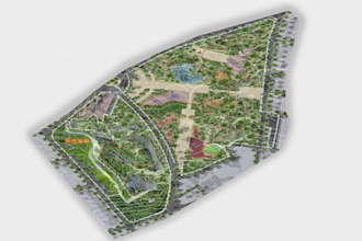 do 3d render and 2d landscape, backyard  master plan