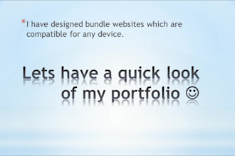 design attractive cross browser responsive website