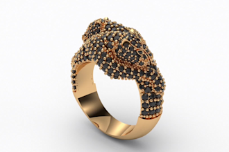 create jewelry cad design for 3d printing and rendering