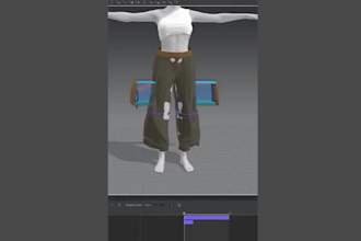 build professional sewing patterns and clo3d of your garment